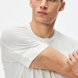MovementT-ShirtShortSleeveinBone-CON-MOVEMENT T-SHIRT SHORT SLEEVE-BONE-ByGeorge