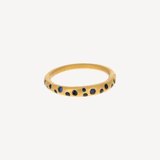 22k Gold Sapphire Ring