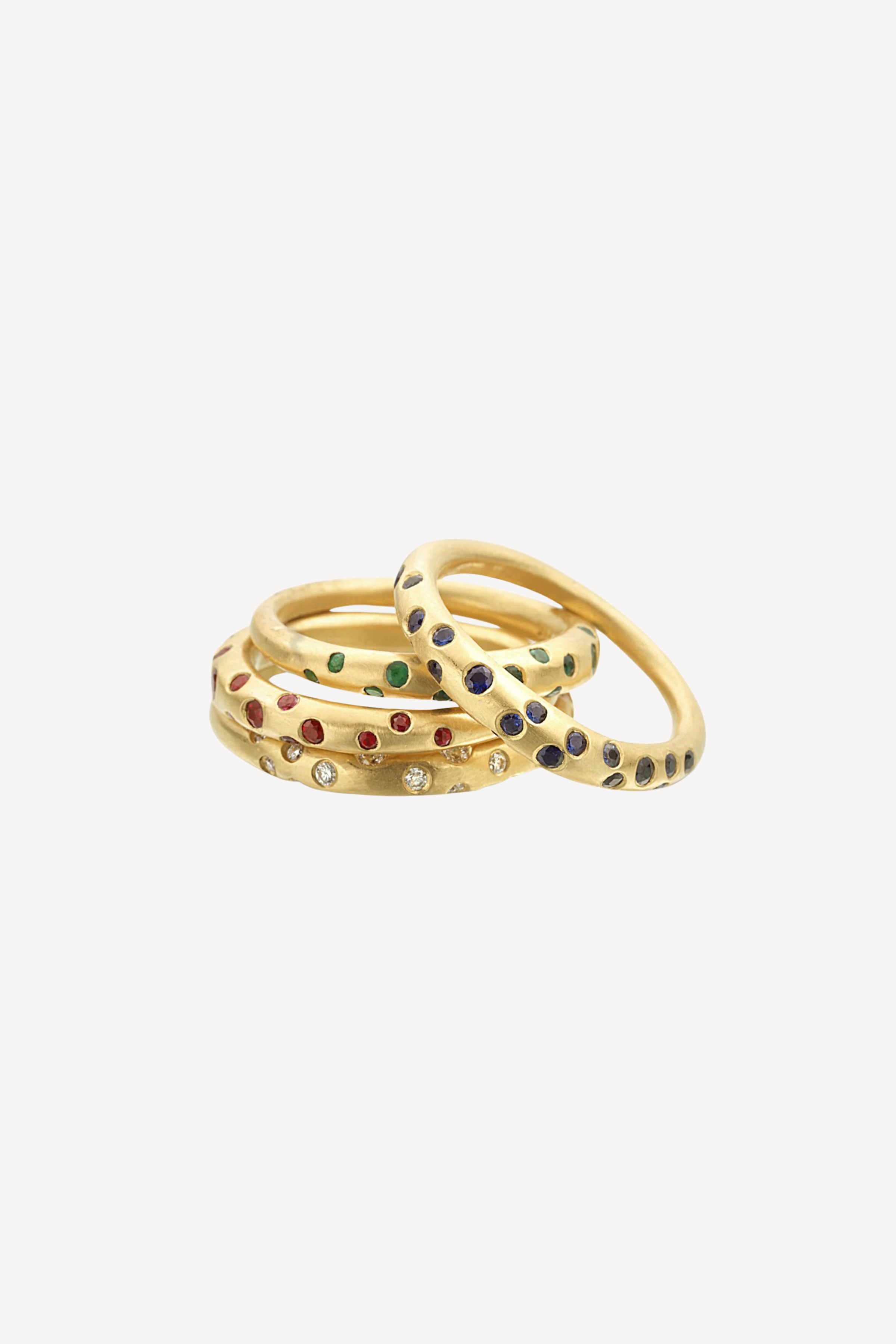 22k Gold Sapphire Ring