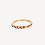 22k Band W/ Ruby