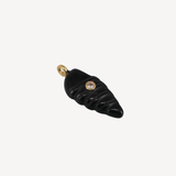 Gemstone Conch Shell in Obsidian