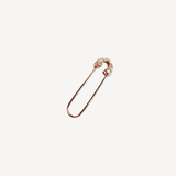 Diamond Pave Safety Pin