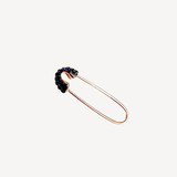 Sapphire Pave Safety Pin
