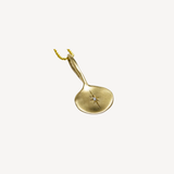 North Star Round Charm
