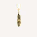 North Star Oval Charm