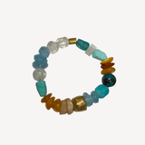 22k multi stone bracelet