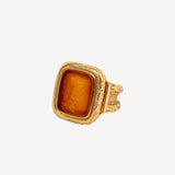 Antique Carnelian Intaglio Ring