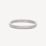7.5MM Rolling Bracelet in White Gold