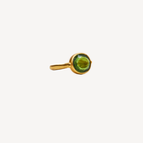 Green Tourmaline Swivel Ring