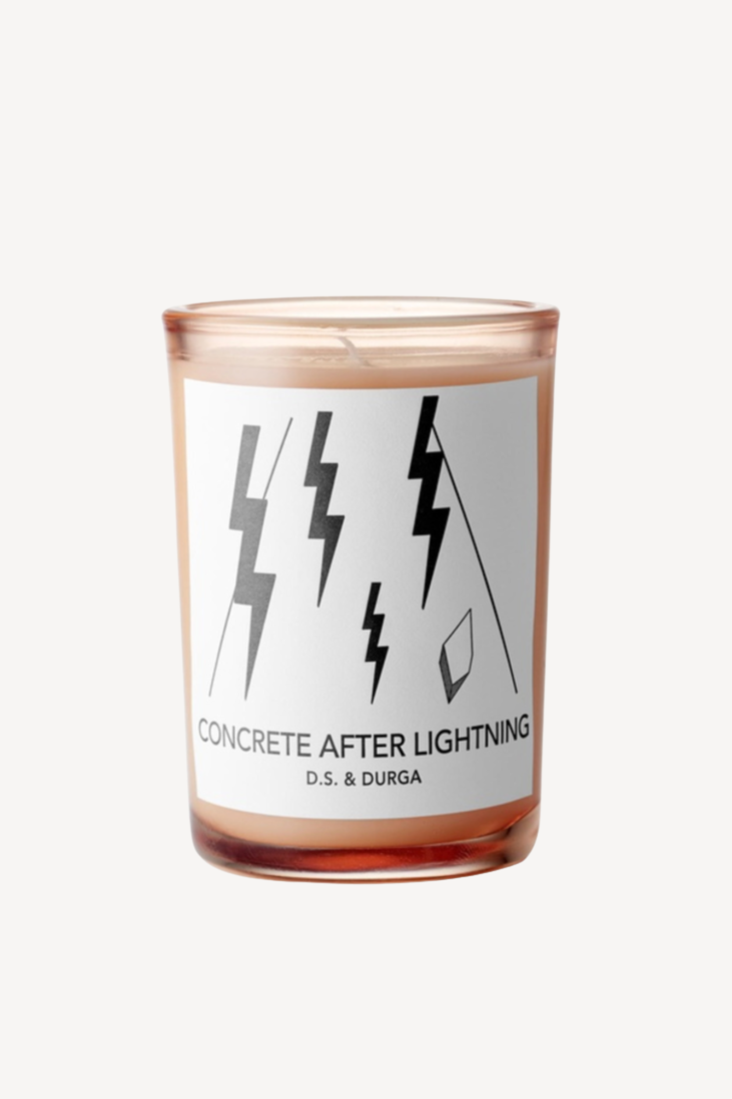 Concrete After Lighting Candle