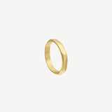 22k Hammered Ring