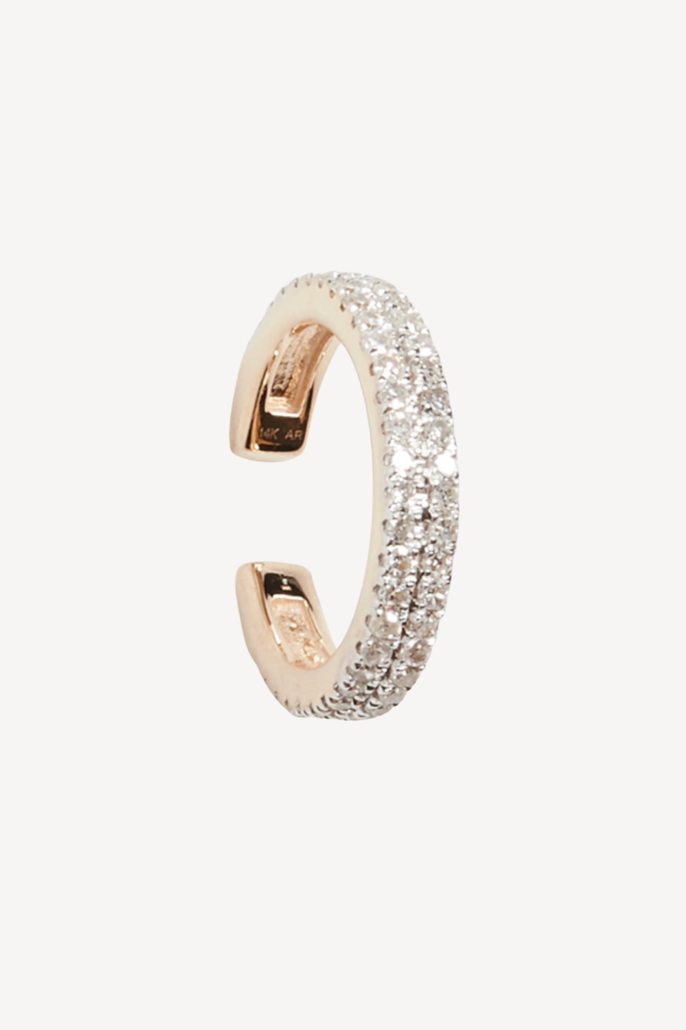Large Pave Ear Cuff