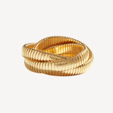 12MM Rolling Bracelet in Yellow Gold