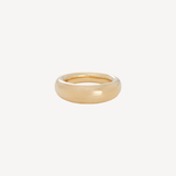 18k Yellow Gold 7mm Dome Ring