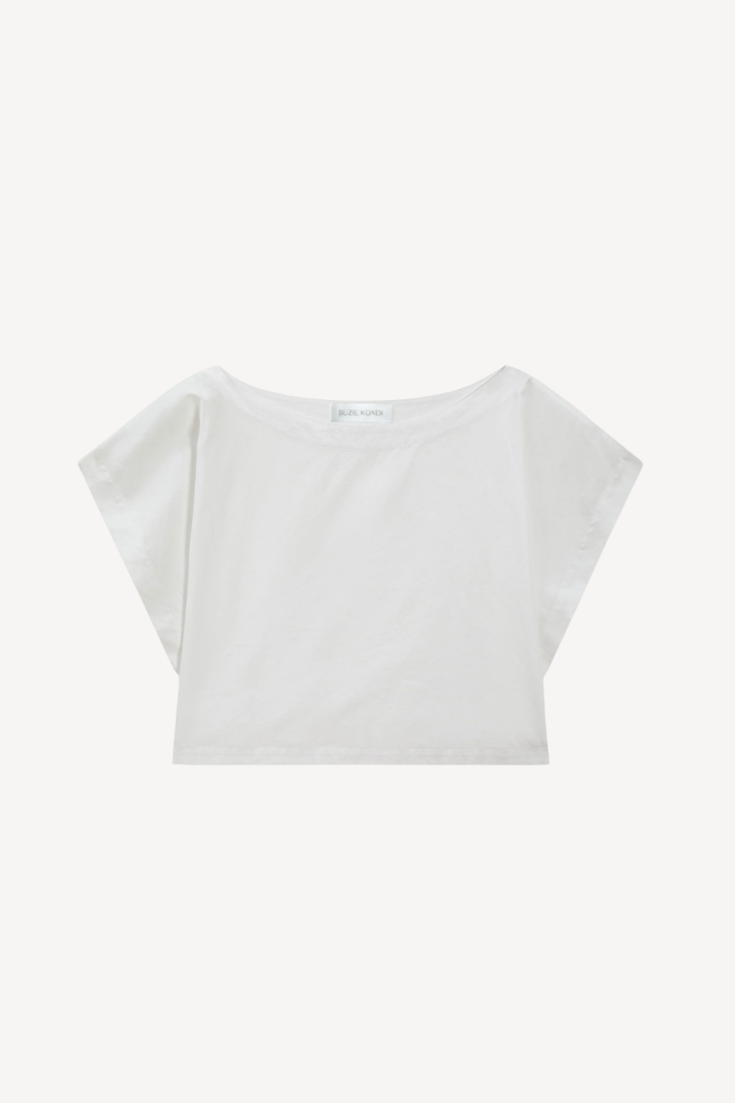Kori Crop Top Solid Cotton