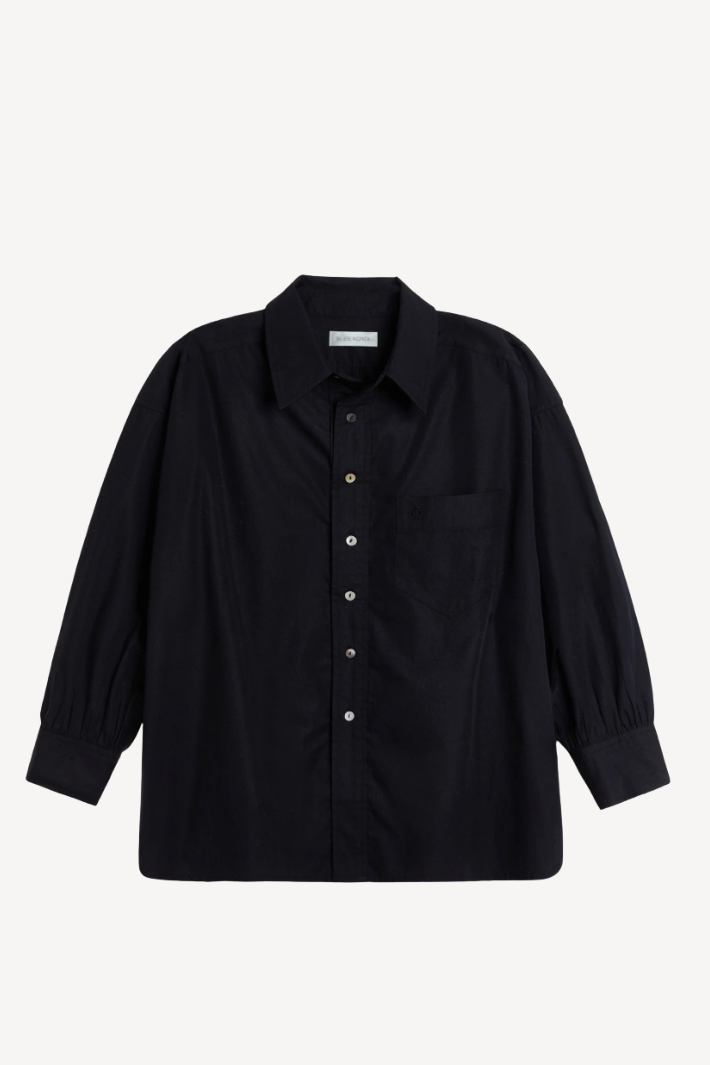 Kappa Button-Up Shirt Cotton Solid