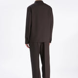 Overshirt Cedrone in Bruno