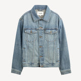 Washed Denim Trucker