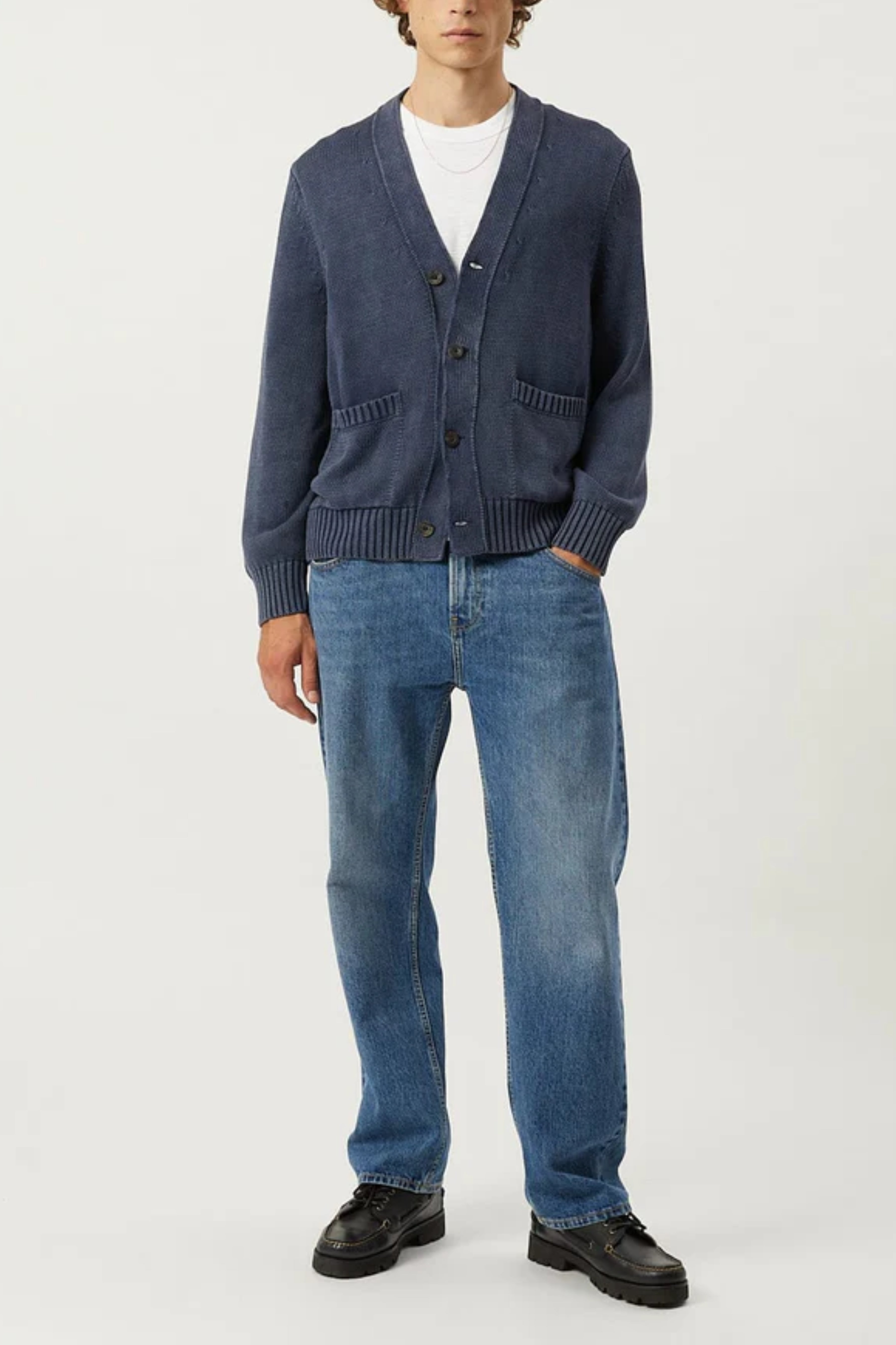Acid Wash Cardigan