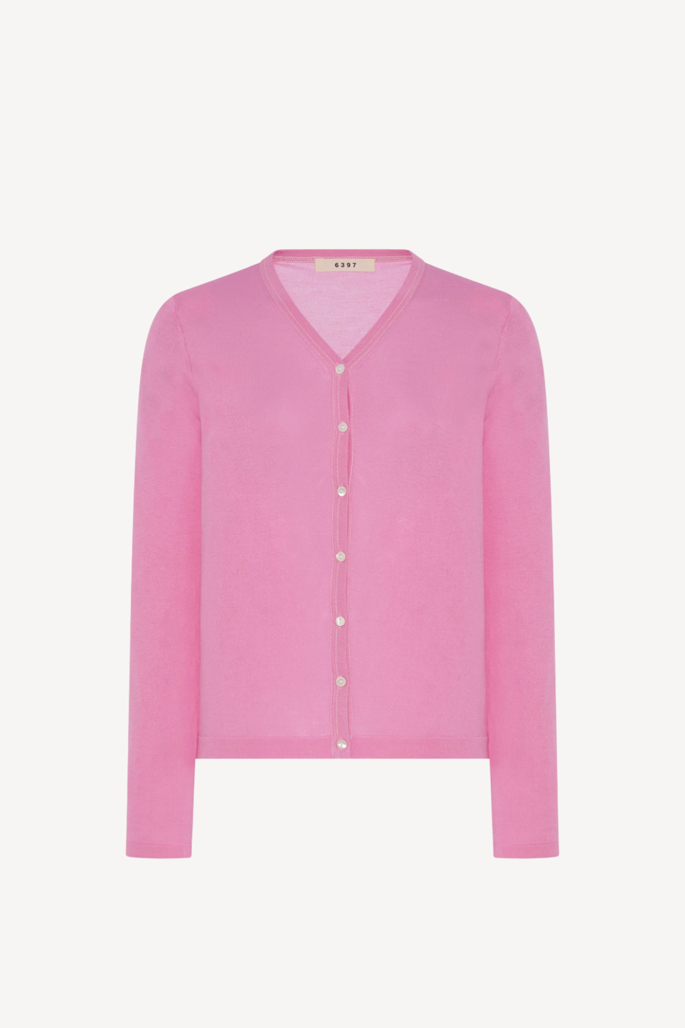 Contrast Stich Cardigan