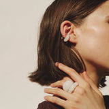 Dome Ear Cuff Clear