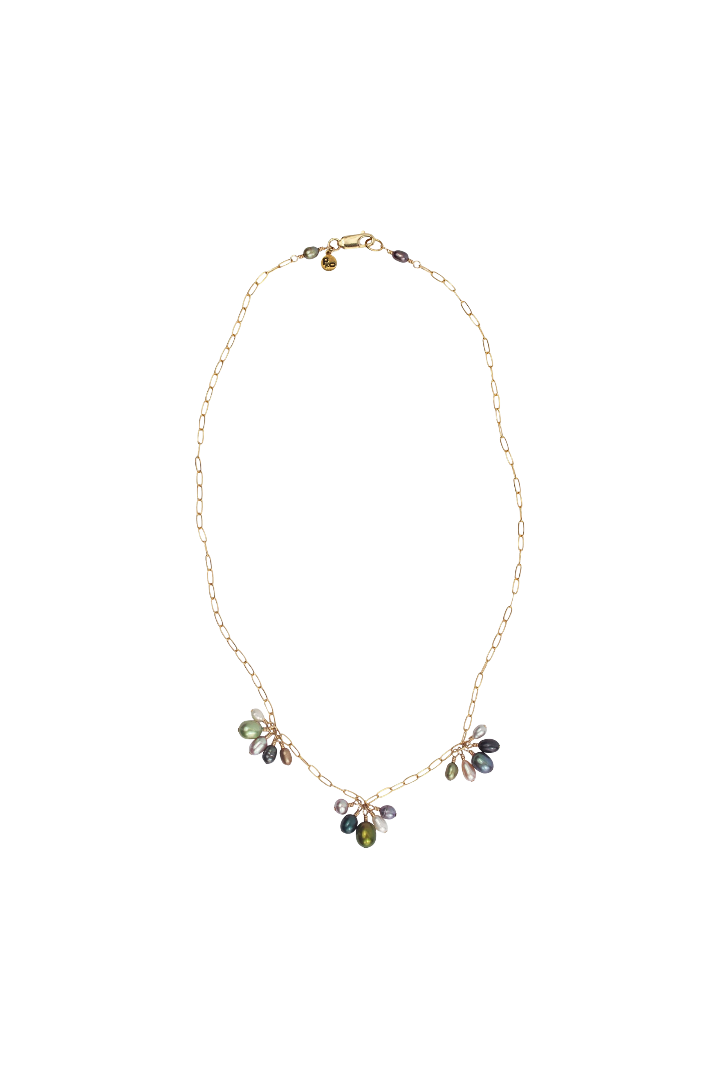 Mini Fringe Necklace - Sterling Silver