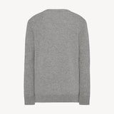 Phora Top in Light Grey Melange