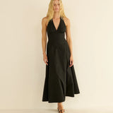 Rosetta Dress in Black