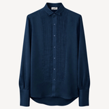 Fluid Tux Shirt in Dark Sea