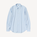 Washed Finx Twill Big Shirt in Light Blue