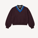 Halvy Sweater in Burgundy