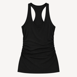 Valley Race Tank Dress in Black