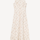 Riona Dress in Crème Windswept Meadow