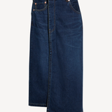 Denim Skirt in Blue