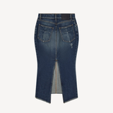 Mikaela Denim Skirt in Blue