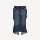 Mikaela Denim Skirt in Blue