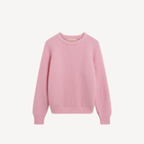 Rowan Rib Crew in Pale Pink