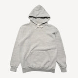 Loop Wheel Hooded Sweat Shirt in Heather Gray