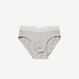 Stretch Brief in Grey Melange