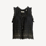 Toussine Top in Black