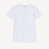Seamless Crew Neck Tee in White