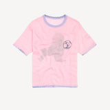 Pink Symbiosis Tee in Pink