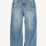 Twisted Seam in Soft Mid Blue