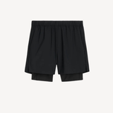 Tennis Short (with Liner) in Black