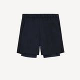 Tennis Short (with Liner) in Navy