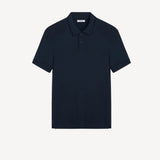 Natural Tennis Polo in Navy