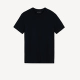 Natural Tennis T-Shirt in Black