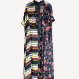 Pattern Mix Dress