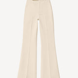 High Waisted Flare in Ivory