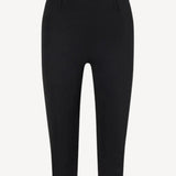 High Waisted Capri in Black